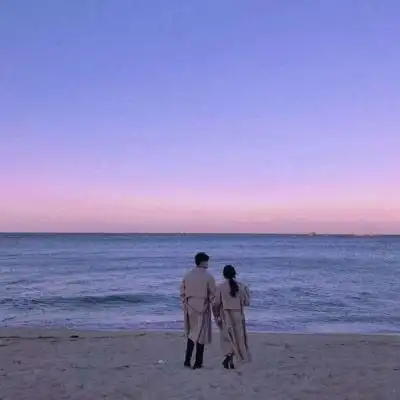 情侣头像风景一左一右一左一右风景情侣图像