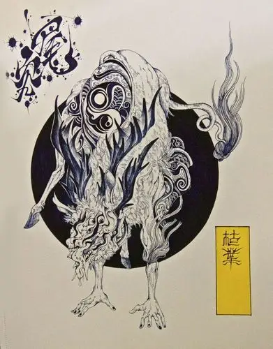 不一样的山海经(素材)_纹身吧_百度贴吧