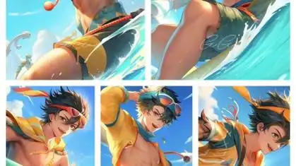 泳装哪吒是峡谷帅哥吗?