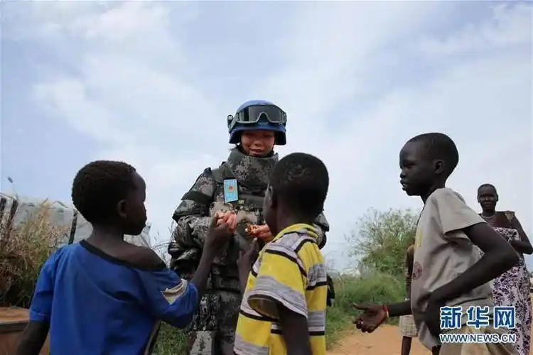 和平守护者中国维和人员在海外