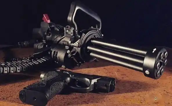 社会王专属xm556我见过的最小的加特林