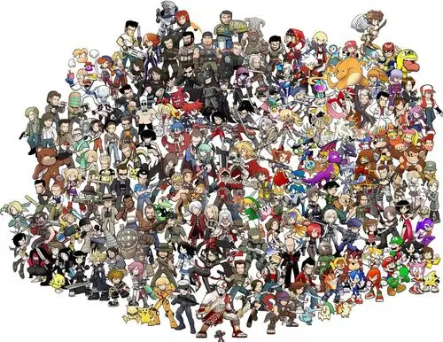 全明星大集合,这张图片中的游戏人物,你认识多少呢?