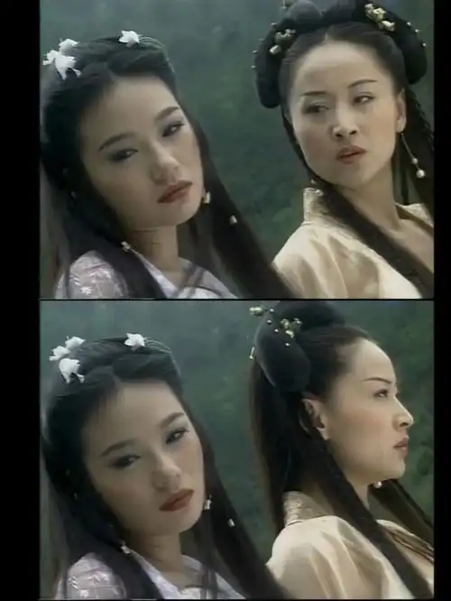 又飒又美#移花宫宫主怜星  #移花宫宫主邀月  #绝代双骄  #古装美女