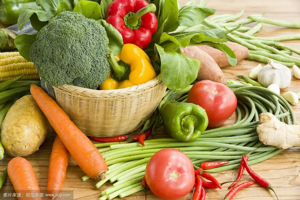 新鲜的蔬菜
