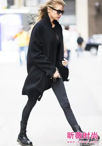 冬季必备帅气的马丁靴女明星们都是怎么穿好看