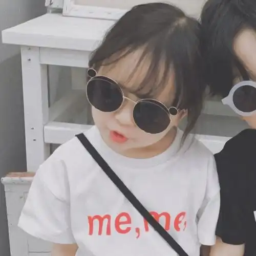 四组超清可爱的情头韩萌娃一对一两张图片