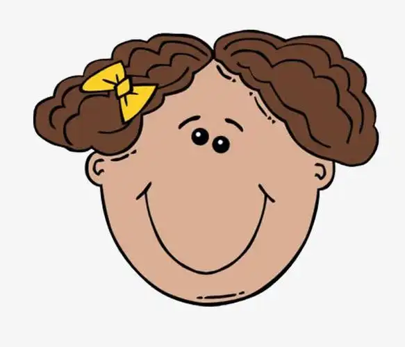 关键词 : 棕色,卷发,发型,脸型,素材,卡通, 手绘[声明] 觅元素