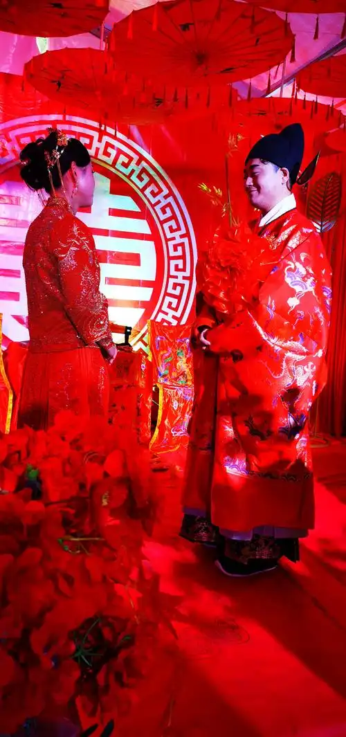 新郎陆宽新娘令狐义娟结婚典礼.