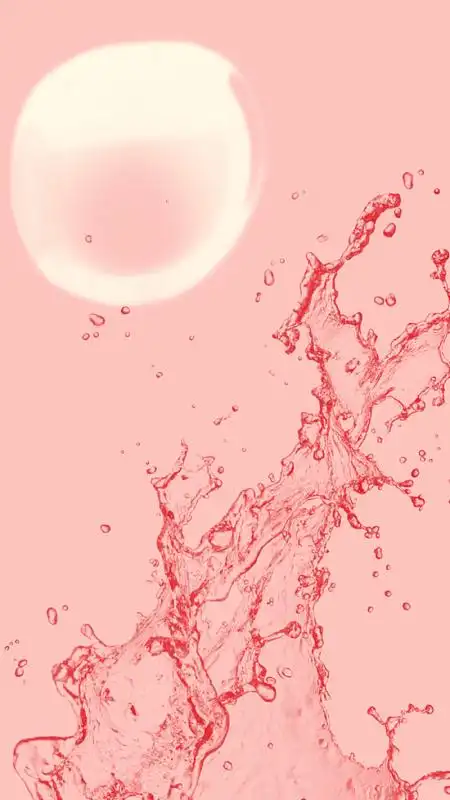 粉色水花背景图