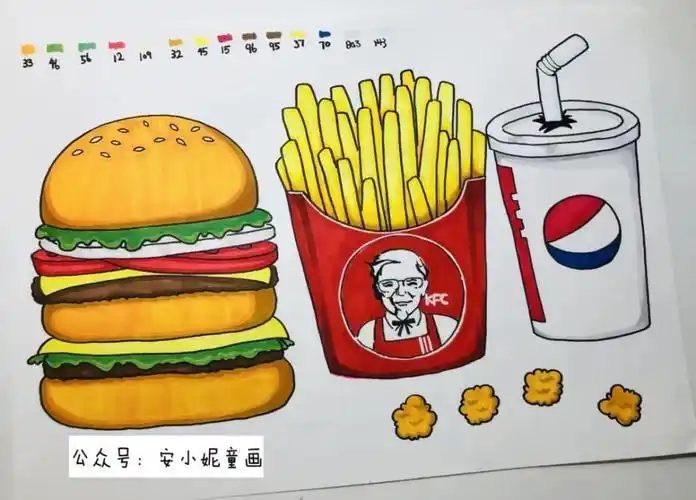 画一个套餐简笔画