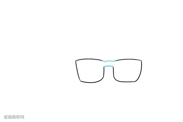 眼镜怎么画 - 智慧妈咪网