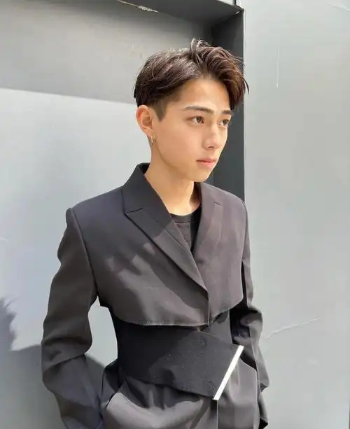 男生纹理烫发分享#男生发型#男生烫发#男生韩式纹理系列