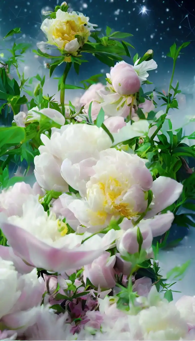 白牡丹.有一种花它叫牡丹花 它的花语是:只闻花香莫问流年, - 抖音