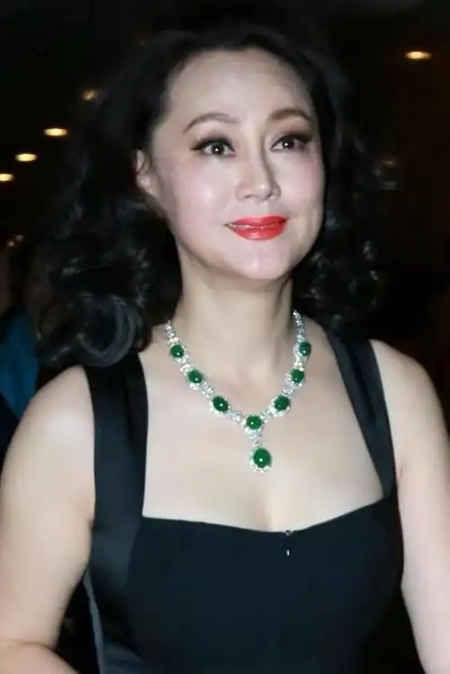 大宋佳越老越富态穿黑色连体裤衬出奶白肌珠圆玉润太美了