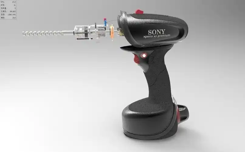 犀牛工业建模-电动钻头