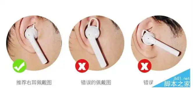 入耳式耳塞式蓝牙耳机的正确佩戴方法介绍