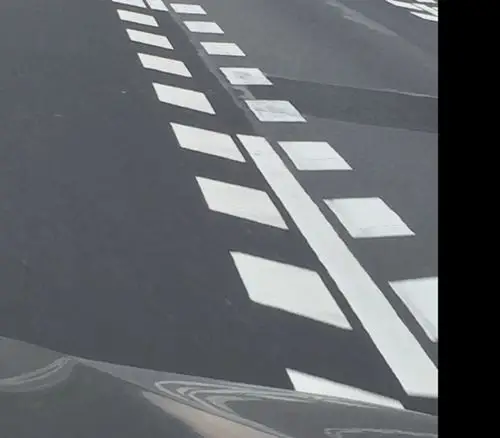 这个交通标志线是什么意思?