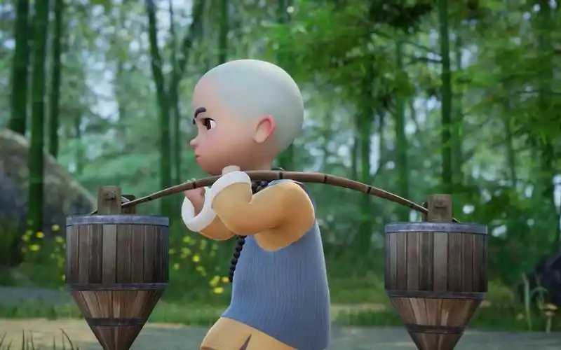 一禅小和尚第119话感到生活不顺利时先别急着抱怨