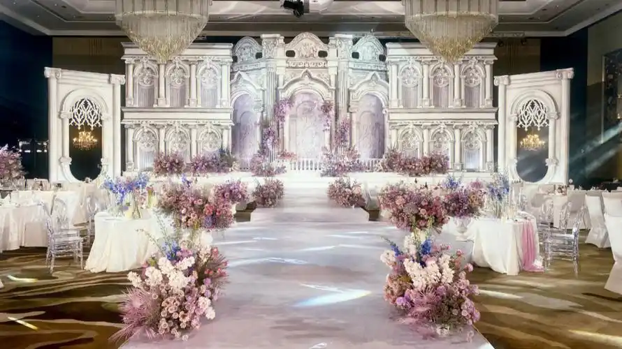 全立体城堡主题公主的婚礼