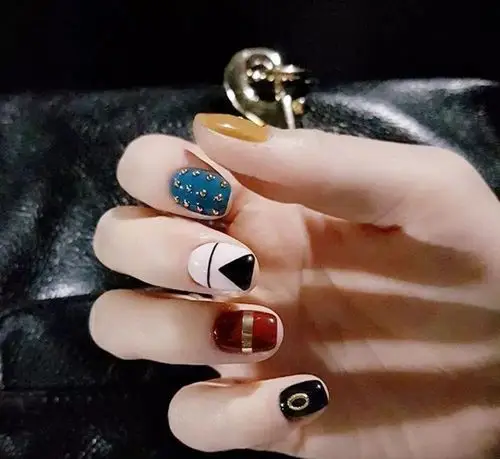 酷炫美甲推荐!_个性