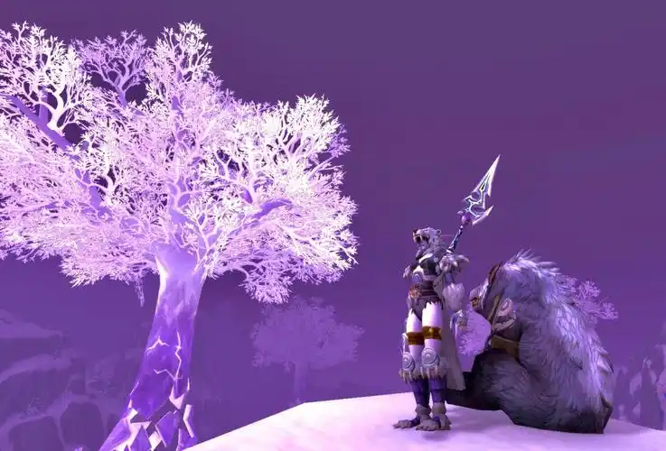 德鲁伊幻化黑白双熊