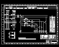 双电源供电控制柜原理图