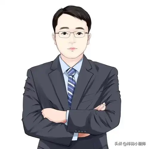 你的头像该换啦 简约风西装男士头像 成熟稳重自信大方