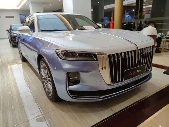 终于可以提车了红旗h9白玉兰版