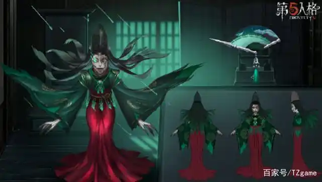第五人格:红蝶"祈雨之女"唤醒对恐怖的向往,紫皮魅力不输金皮