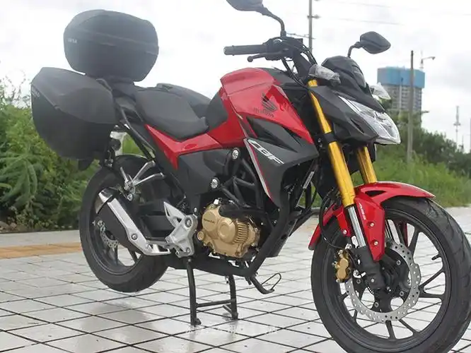 适用于本田暴风眼cb190r保险杠cbf190r国四前护杠竞技防摔杠改装红杠