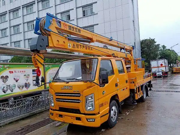 沧州微型高空作业车 东风小型登高作业车 13米蓝牌高空作业车|价格|厂