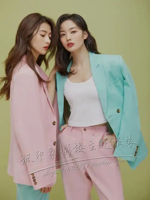 影楼主题服装新款姐妹闺蜜套装艺术照个人写真摄影婚纱