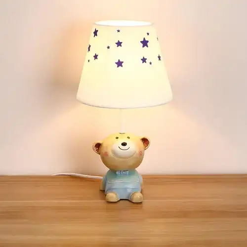 led儿童台灯男女孩卧室床头灯卡通小动物台灯北欧台灯