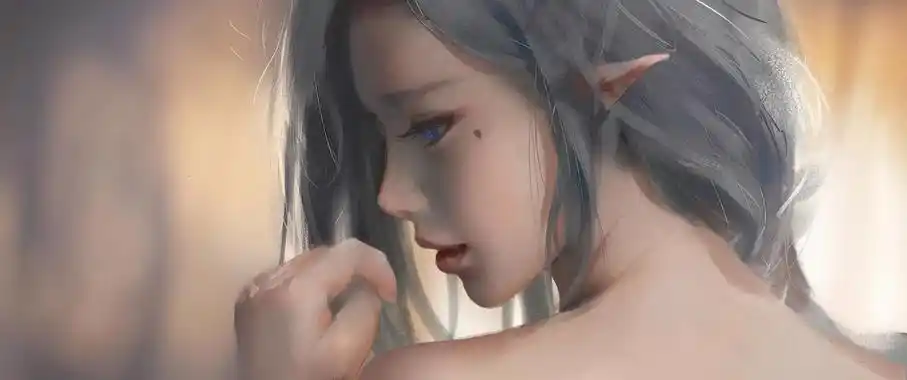 wlop鬼刀冰公主3440x1440鬼刀壁纸