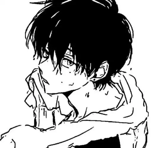 动漫男头黑白##二次元新鲜事