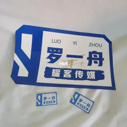 青你3名牌贴纸亲签_贴纸_学生党_青春有你3_娱乐_综艺(图文)