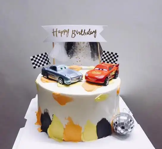 网红男娃娃娃儿童男孩生日蛋糕海底汽车总动员复联成都新鲜生日蛋糕