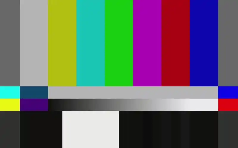 4k素材 彩条测试图