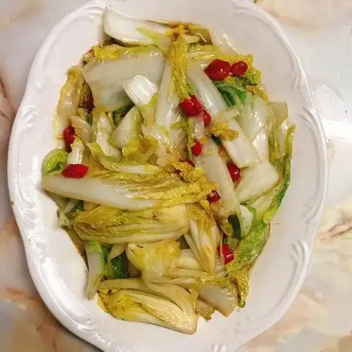 清炒娃娃菜,鲜嫩入味,好吃下饭