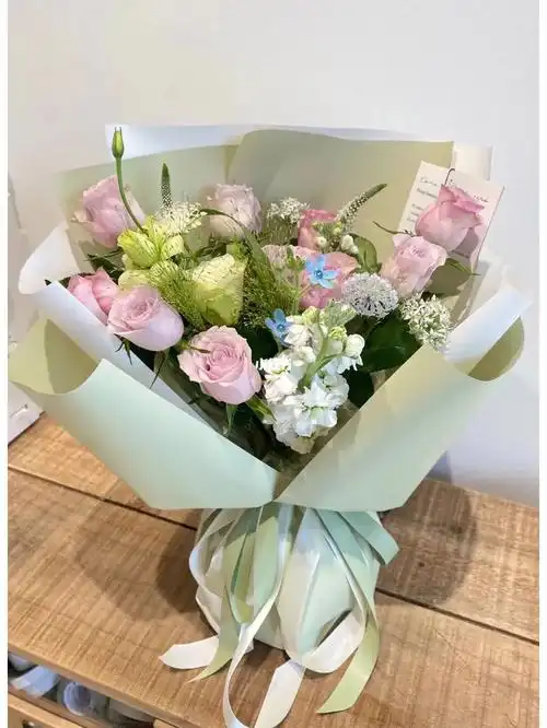 韩式混搭风花束