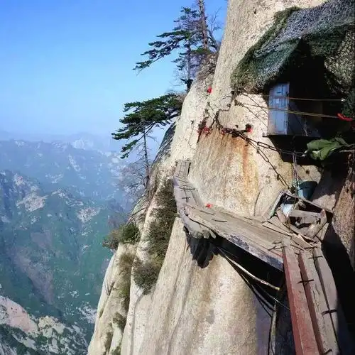 华山长空栈道