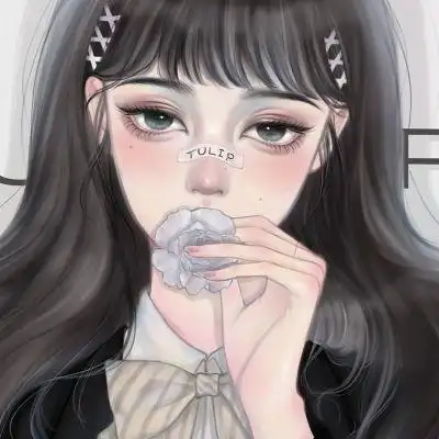 手绘女生霸气冷艳女头大全_卡通头像_美头网