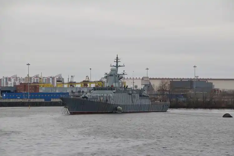 俄罗斯的20385型轻型护卫舰首舰在2018年进行消磁作业,预计2019年将