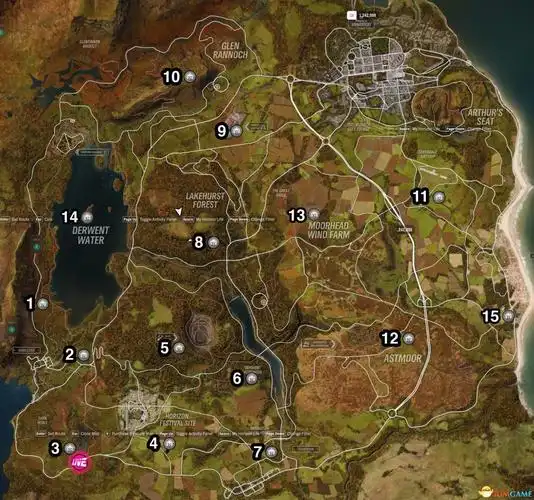 地平线4》 玩法操作技巧 车辆改装调校分析推荐 全收集地图