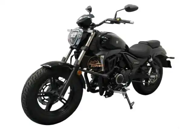 豪爵终于出新车了 tr250太子巡航亮相 为中老年摩友打造?