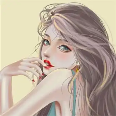 手绘性感御姐风女生头像高清合集 最新妩媚撩人的微信女头图片_女生