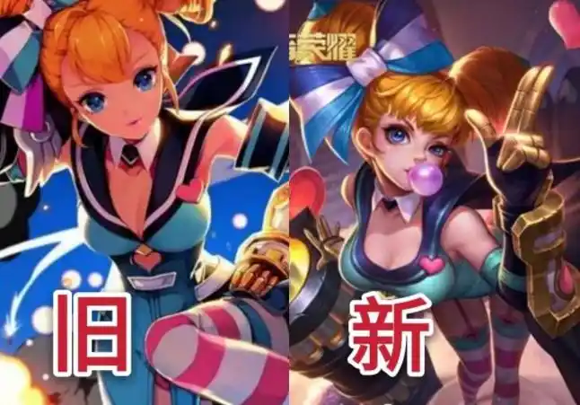 王者:被玩家遗忘的孙尚香旧海报,原皮笑容逐渐消失,火炮千金御姐变