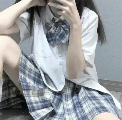 优质小众女头女生头像 jk制服