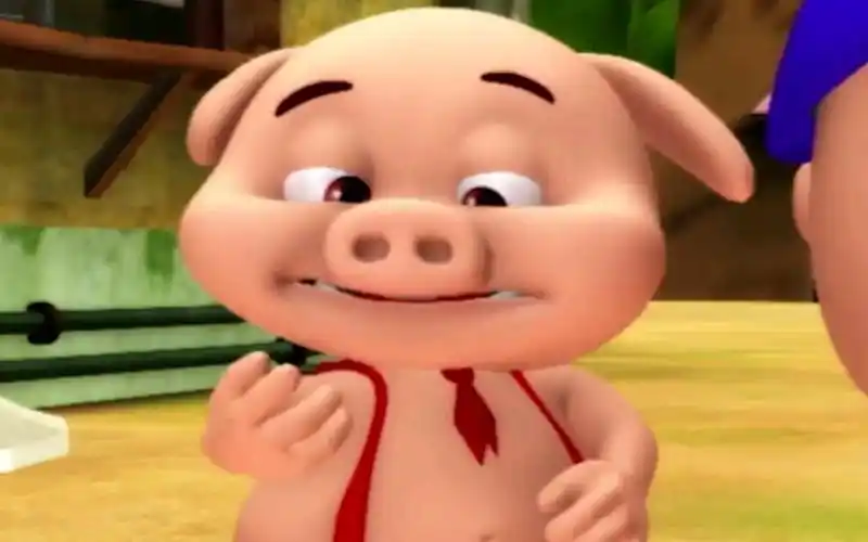 自己找自己的小呆呆