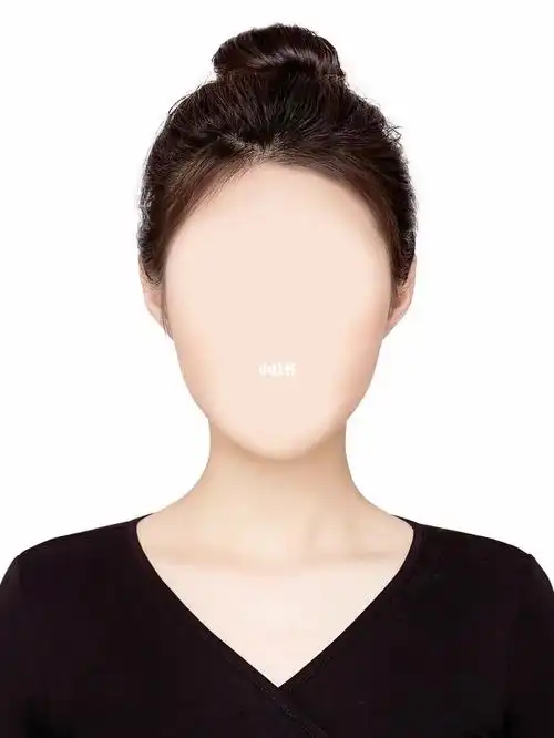 证件照p图证件照换脸韩国证件照模板